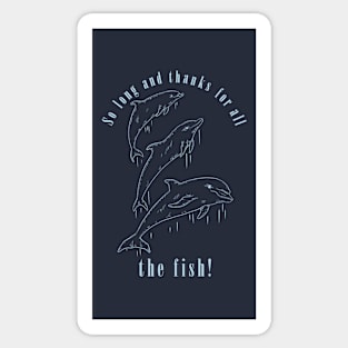 The Fish - light print Sticker